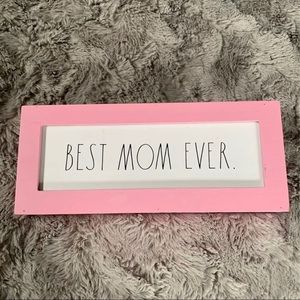 New Rae Dunn Best mom ever sign